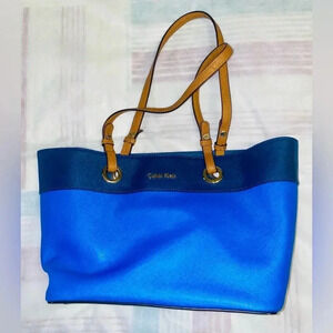 Calvin  Klein bag bright blue color. New